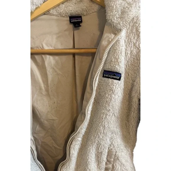 Y2K🔥Patagonia Los Gatos Fleece Jacket Teddy Sherpa Full Zip Gorpcore Cozy Small - Picture 6 of 6